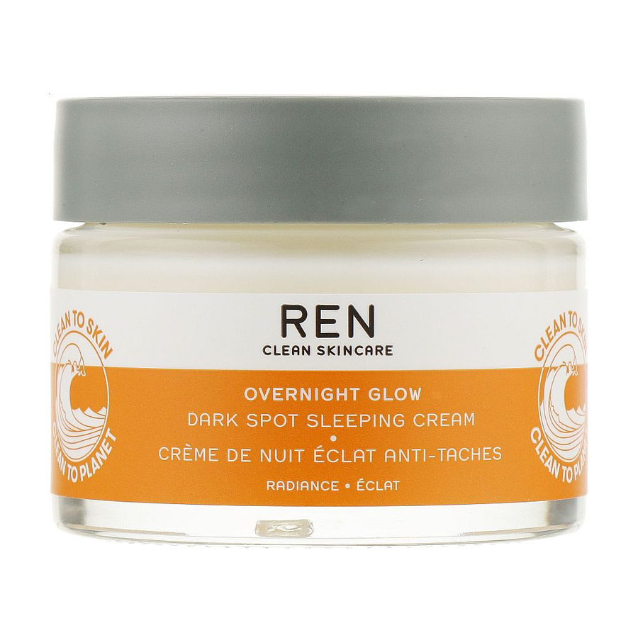 Нічний крем для обличчя REN Clean Skincare Overnight Glow Dark Spot Sleeping Cream, 50 мл